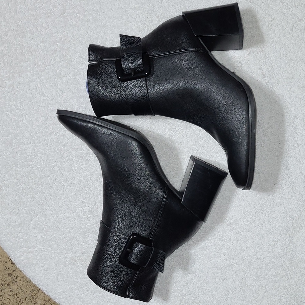 Paul Green Nirvana Square Toe Booties Size 10.5 - Picture 2 of 11